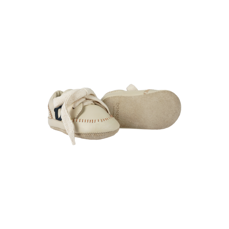 KIDS Donsje Olav Sneakers - Cream Leather