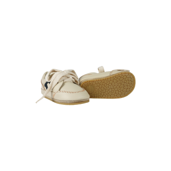 KIDS Donsje Olav Sneakers - Cream Leather