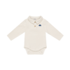 Donsje Paulo Sporty Lammy Bodysuit - Arctic Ivory - Thumbnail 1