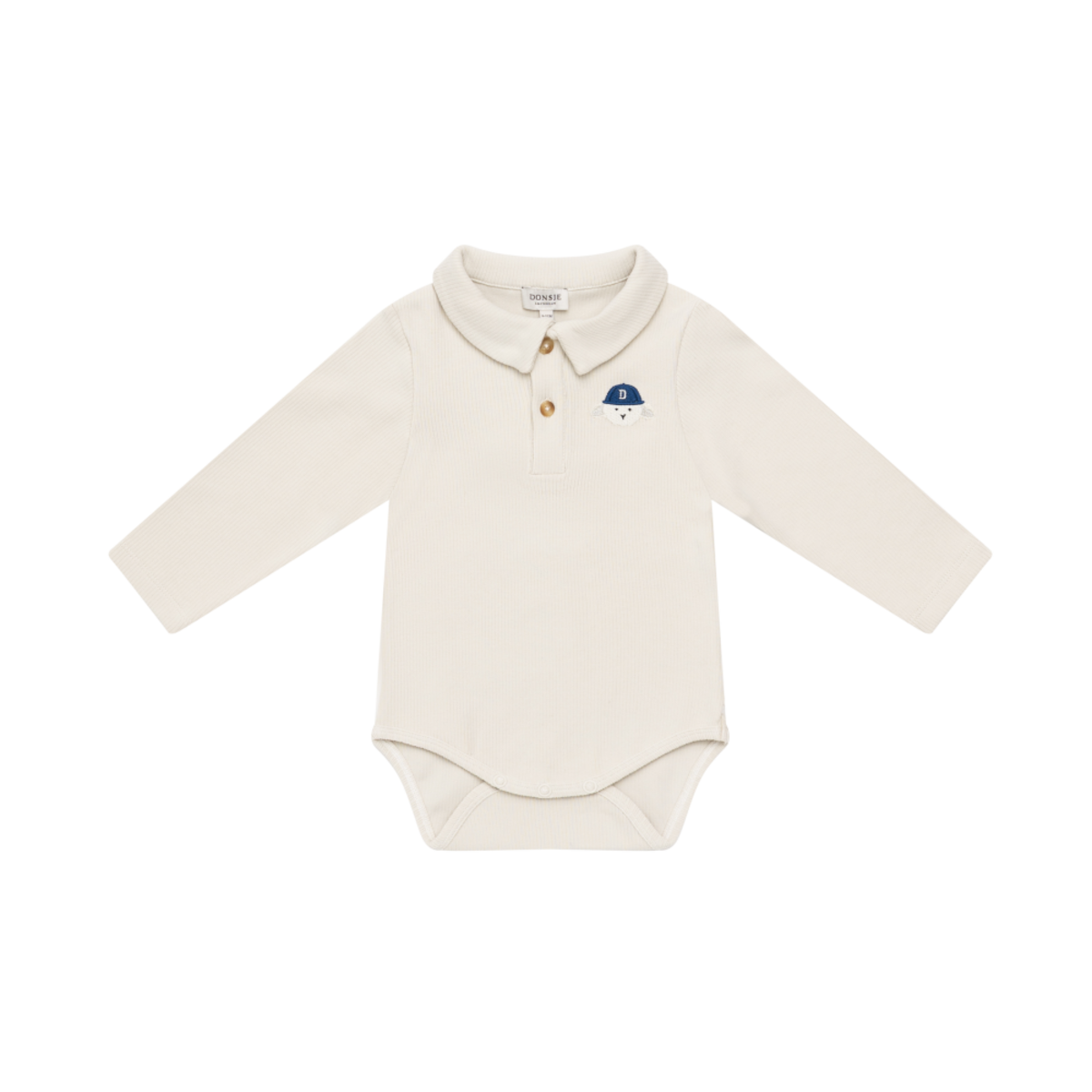 Donsje Paulo Sporty Lammy Bodysuit - Arctic Ivory - Image 1 of 4
