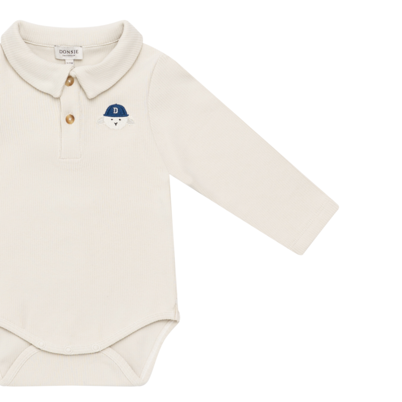 Donsje Paulo Sporty Lammy Bodysuit - Arctic Ivory