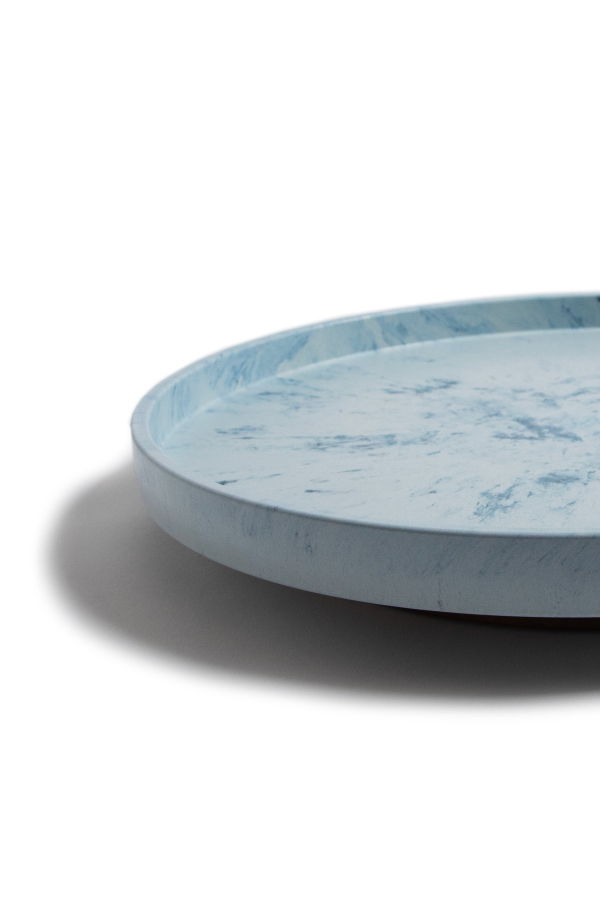 Trashy Goods 16" Smart Susan Fabric Denim 2.0 Lazy Susan