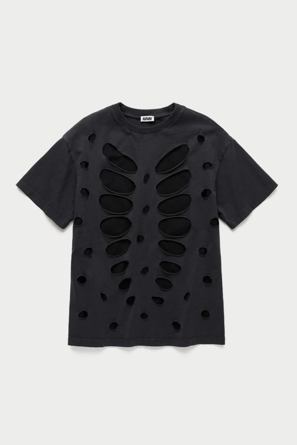 Avavav Theo Semi-Distressed Double Layer T-Shirt