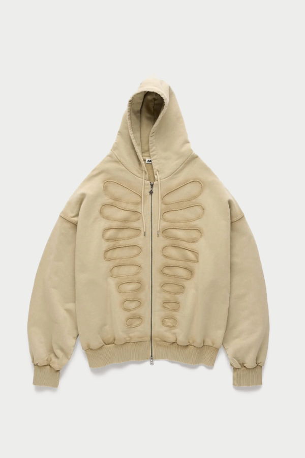 Avavav Tim OS Shoulderless Hoodie With Lined Cut-Out Application