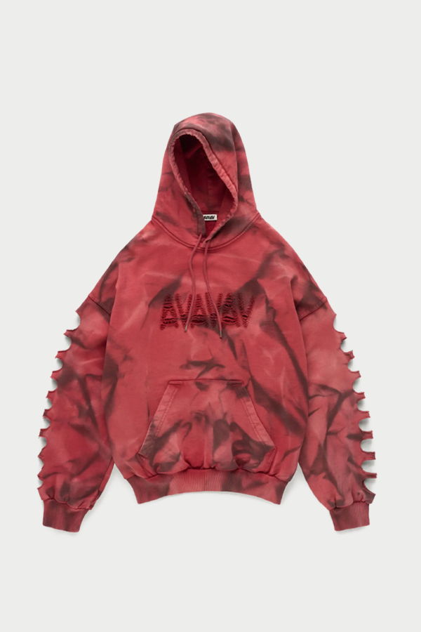 Avavav Trevor OS Shoulderless Slash Hoodie Aop