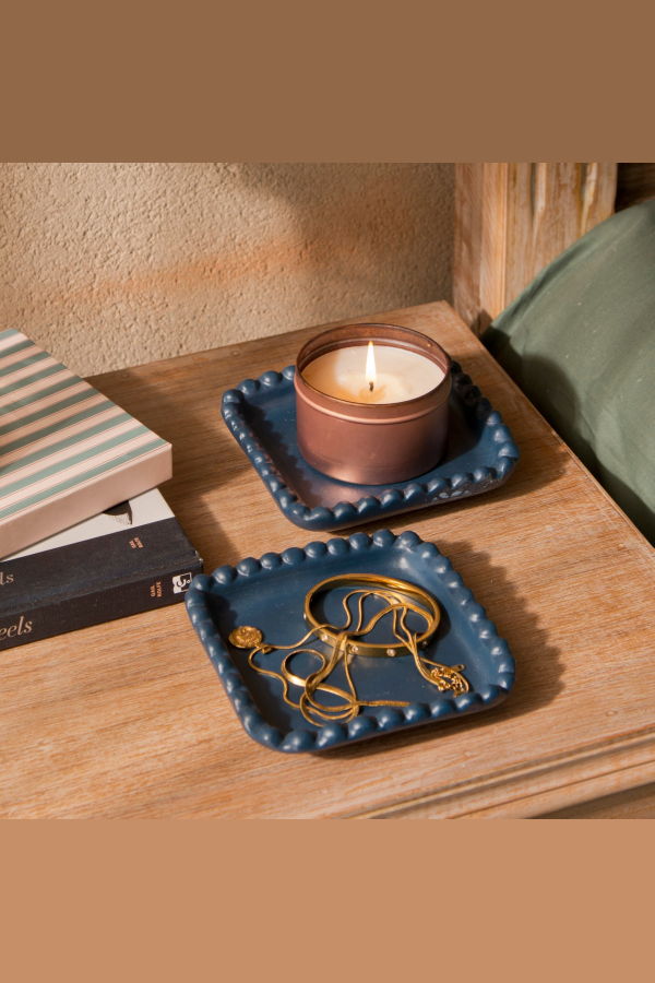 Mela Artisans Raatriti Handcrafted Trinket Tray Gift Box Set