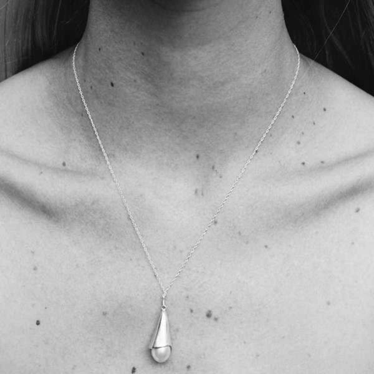 Sophie Buhai Pearl drop pendant - SILVER | Garmentory