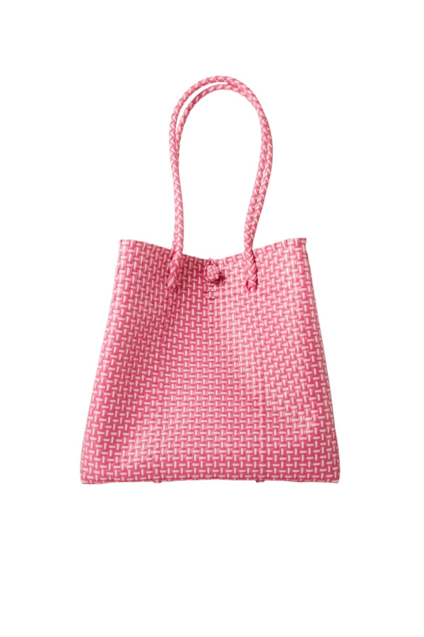 Sarah Stewart The Maxi Ella Handwoven Tote Recycled Plastic