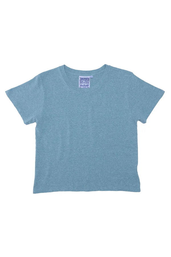Jungmaven Cropped Lorel Heather Tee S26