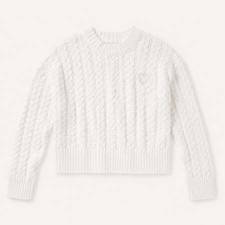Studio Nicholson Off-White Knit Alpaca Kelvin V-Neck Sweater