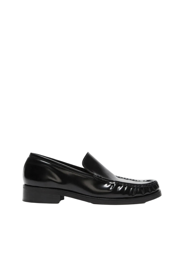 Acne Studios Leather Loafers - Black