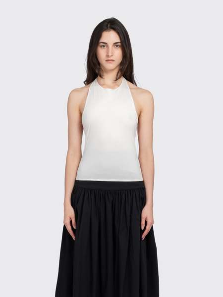 AMOMENTO Charcoal Raglan Cupro Top | Garmentory