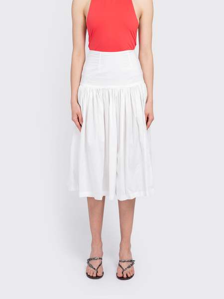 AMOMENTO Taffeta Padded Raglan Short Jumper | Garmentory
