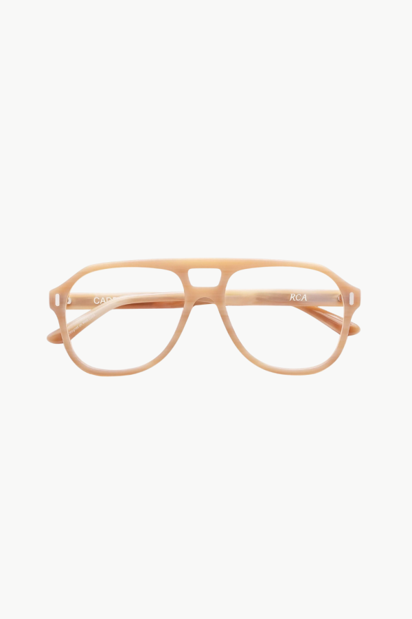 Caddis Root Cause Analysis Reading Glasses - Polished Bone