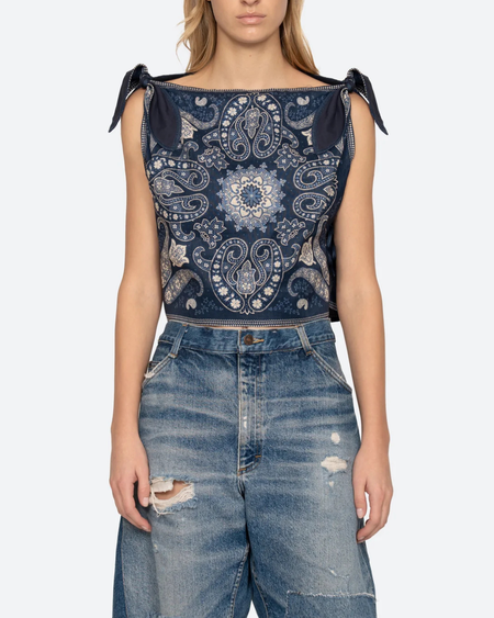 SEA NY Ida Print Puffer Vest - multi | Garmentory