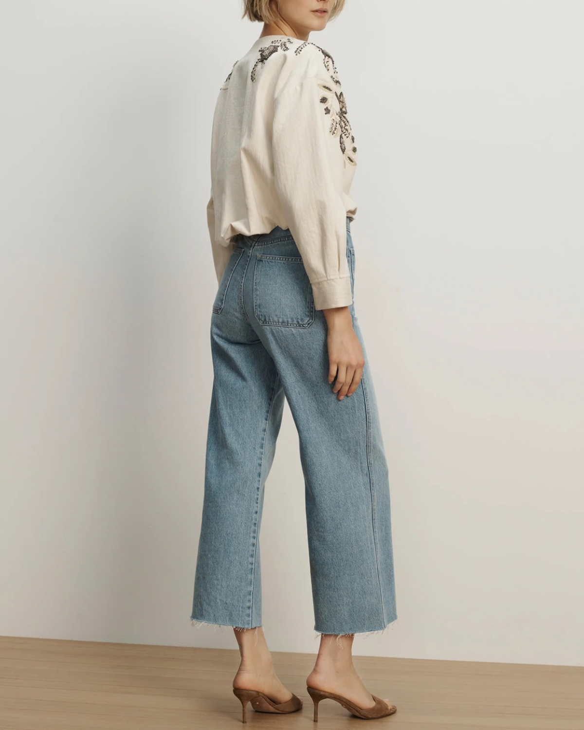 Veronica Beard Emeren Jacket - Ecru - Image 6 of 6