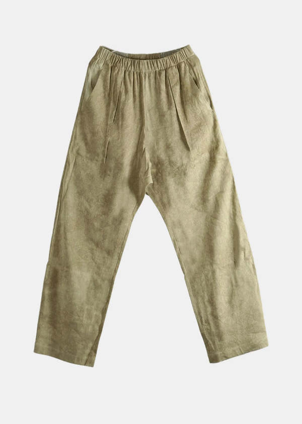 Cortana Cassian Pleated Trousers - Fade Oak | Garmentory