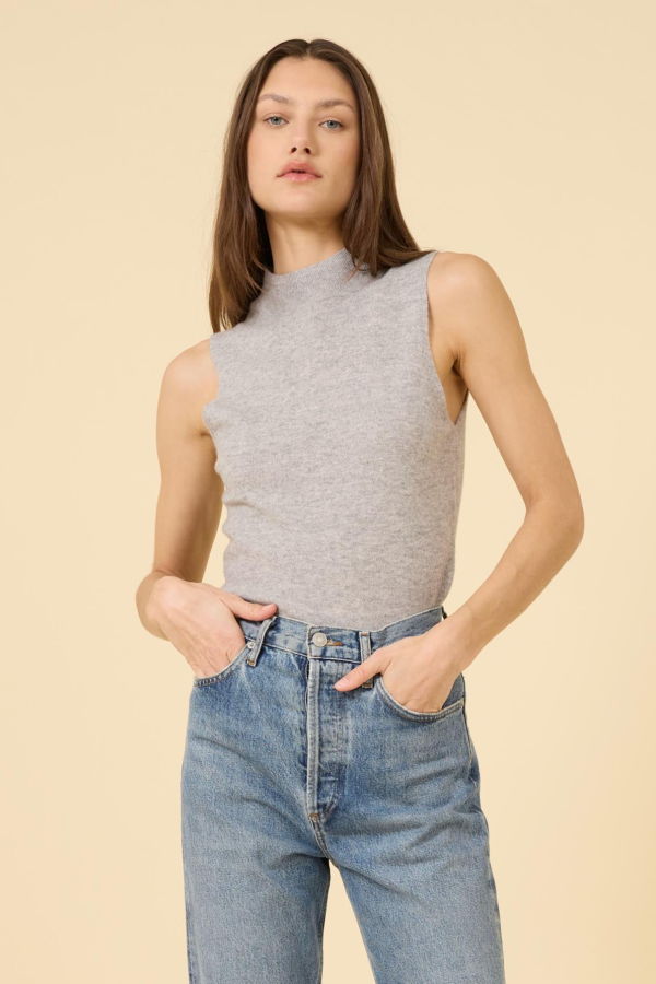 ONE GREY DAY Amari Cashmere Tank