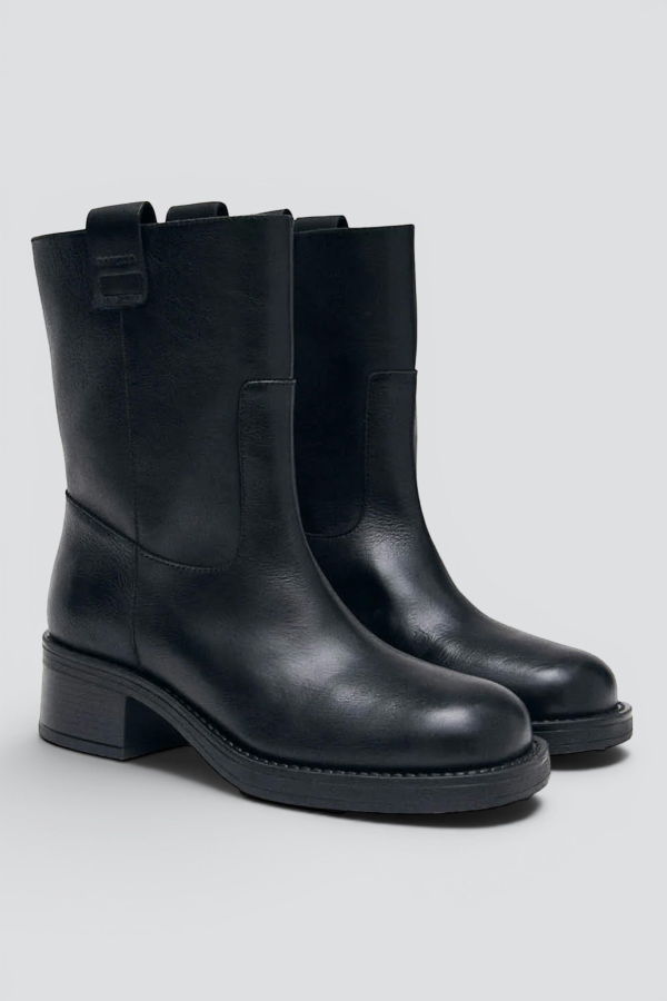 Alohas Brushed Leather Rajan Boots