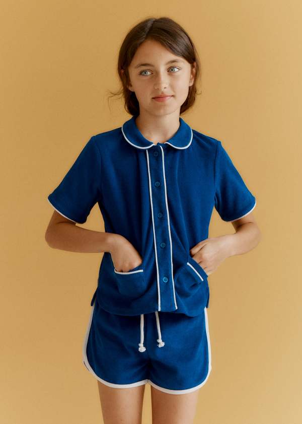 KIDS Caramel Albie Children's Cotton Towelling Top