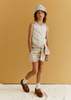 KIDS Caramel Cassia Children's Vest Top Ditsy Geo Print - Thumbnail 3