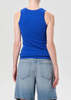 AGOLDE Poppy Tank - Cobalt - Thumbnail 2