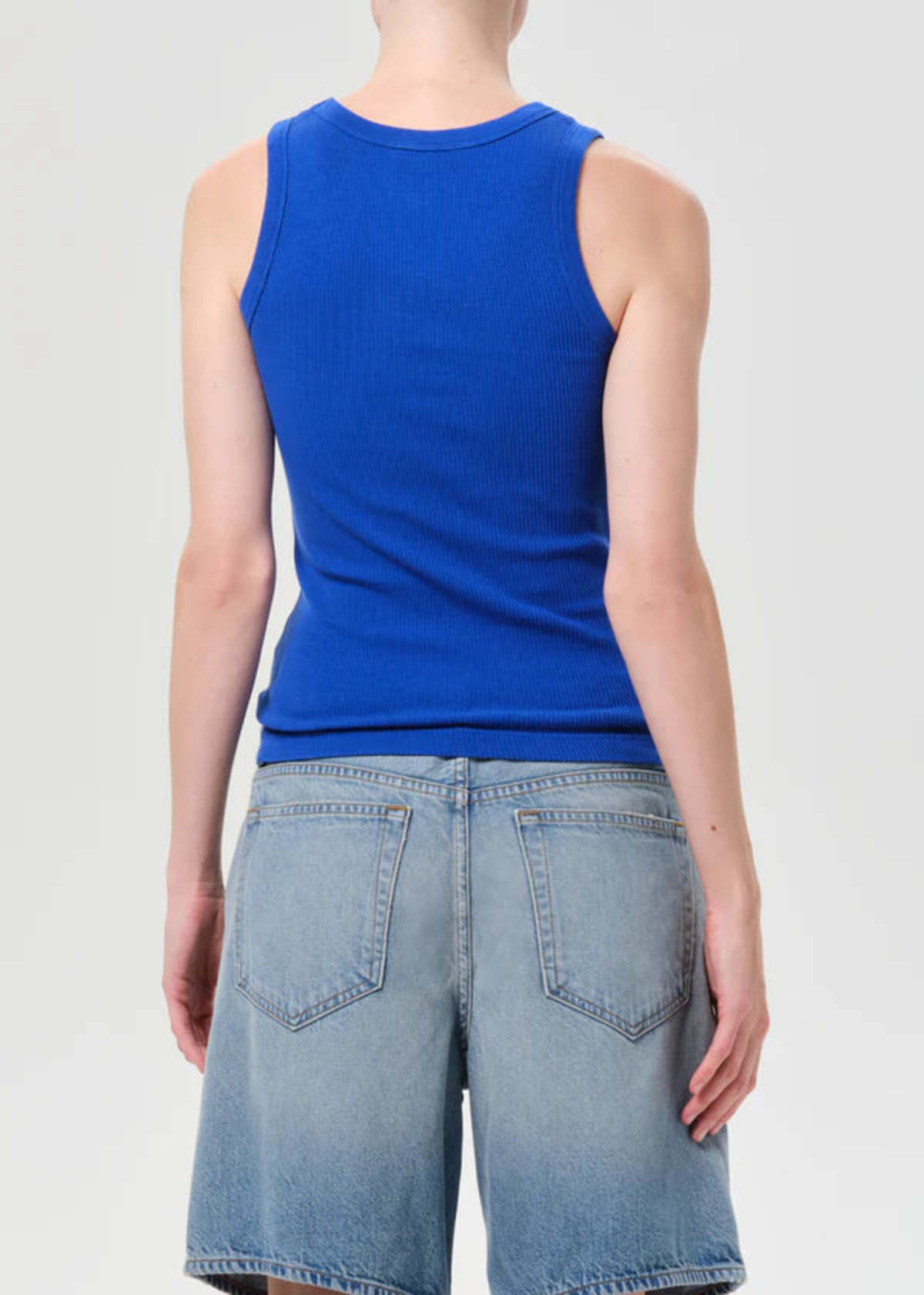 AGOLDE Poppy Tank - Cobalt - Image 2 of 3