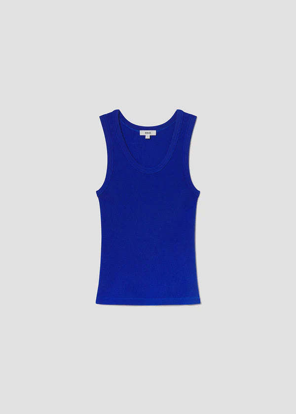 AGOLDE Poppy Tank - Cobalt