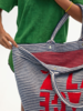 Clare V. La Plage Tote - Deep Dive/Cream Stripe w/ Maraschino À la Plage - Thumbnail 3