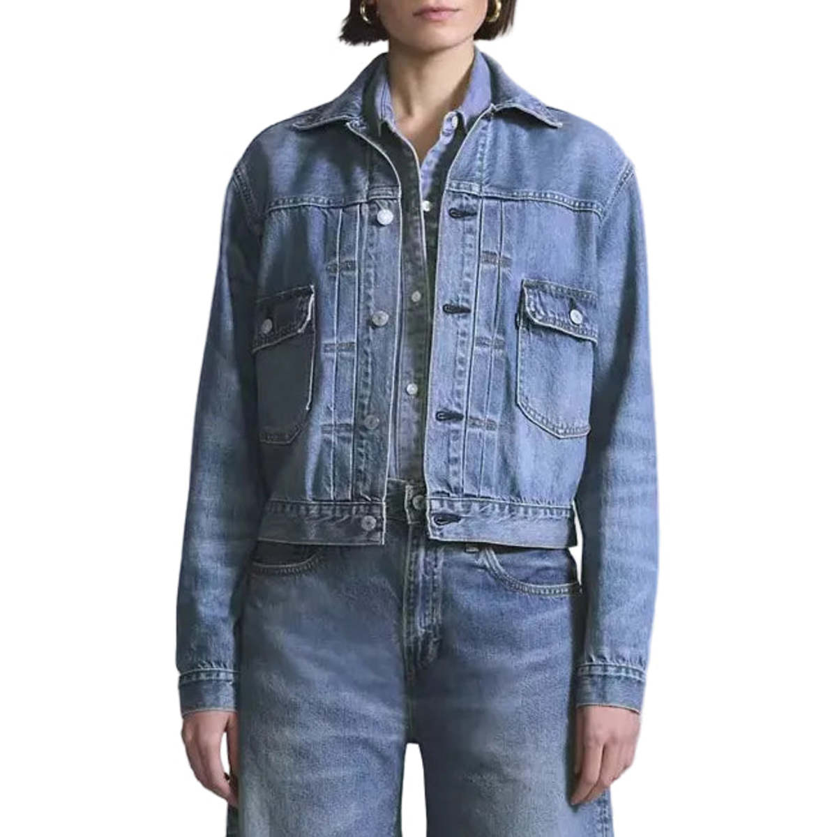 Levi's Type II Trucker Jacket - Royal - Image 2 of 4
