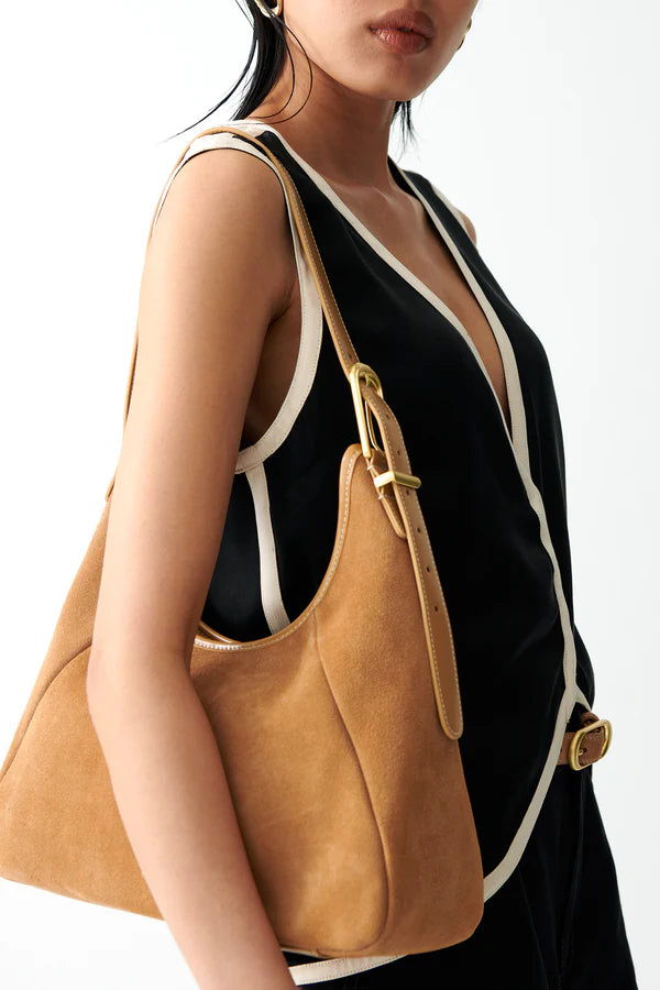 Sancia The Izola Handbag - Cashew