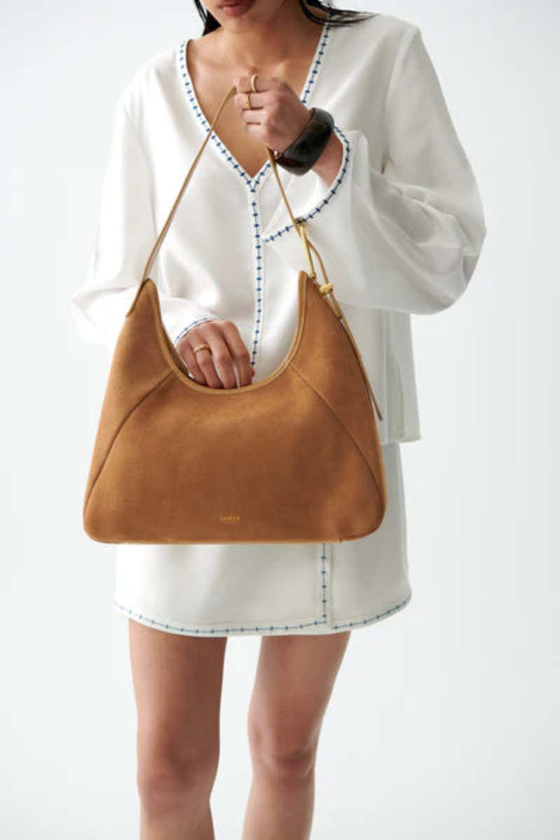 Sancia The Izola Handbag - Cashew