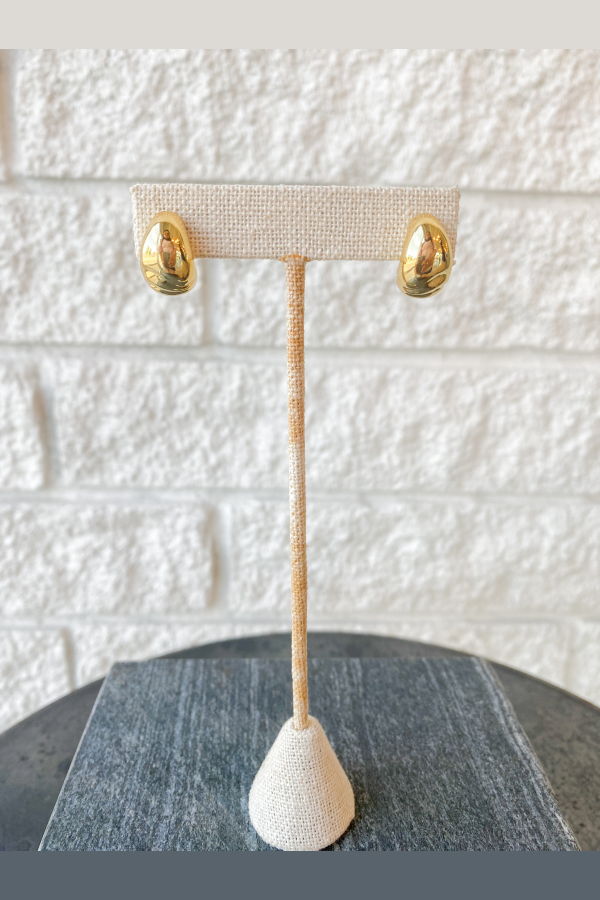 Jenny Bird Small Nelle Hoops - Gold