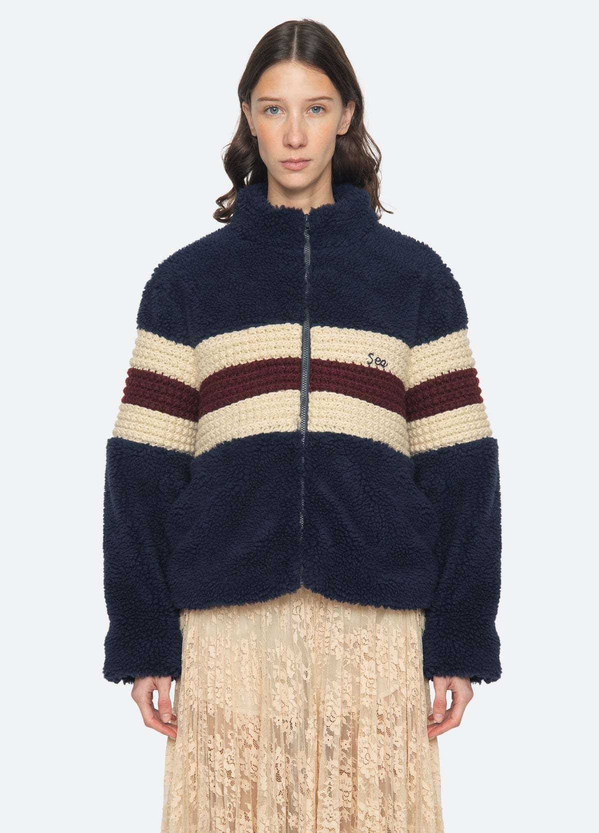 Sea NY Georgie Fleece Jacket - Image 2 of 7