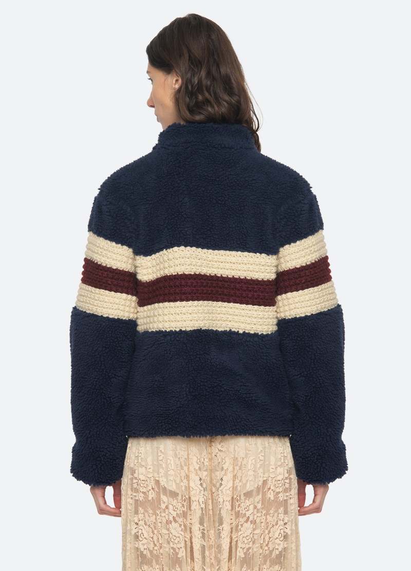 Sea NY Georgie Fleece Jacket