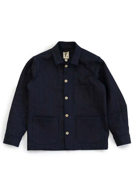 Séfr Rainier Overshirt - Space Black | Garmentory