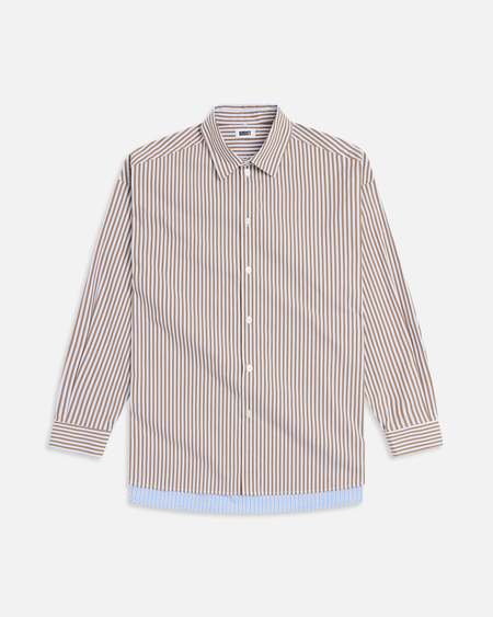 ✴︎Frank&Eileen✴︎『Paul』Cotton Poplin Sirts Frank & Eileen Paul Italian Poplin Shirt - Horizontal Stripe