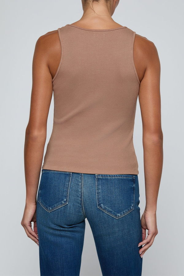 L'agence Adira Scoopneck Tank - Hazelnut