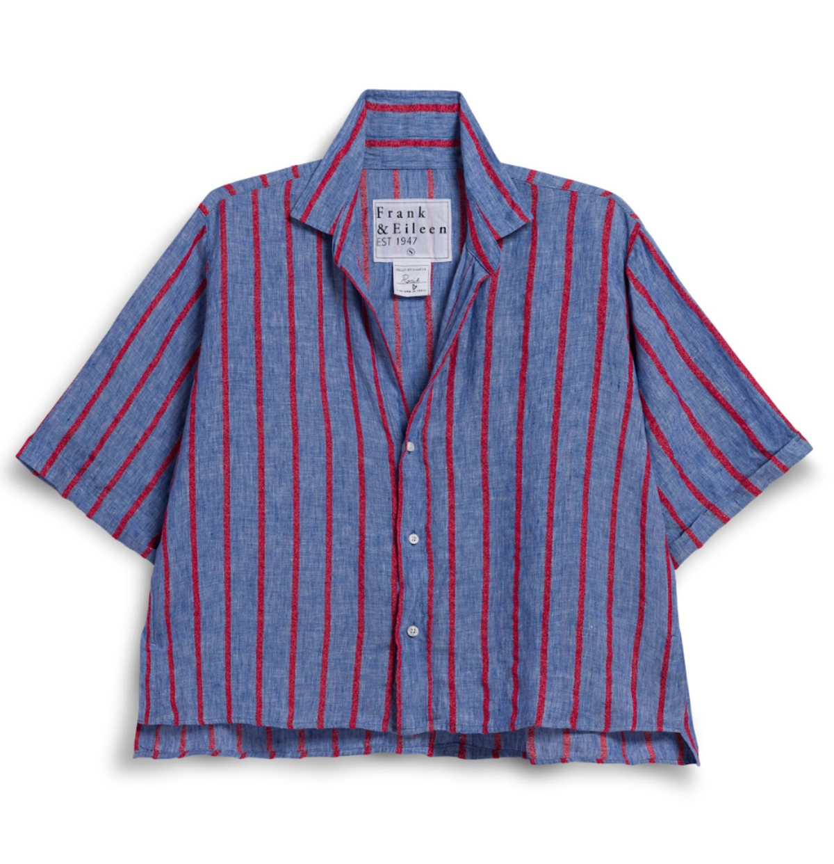 Frank & Eileen Rosie Linen Button Up Top - Image 1 of 1