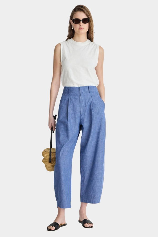 Apiece Apart Bari Crop Trouser