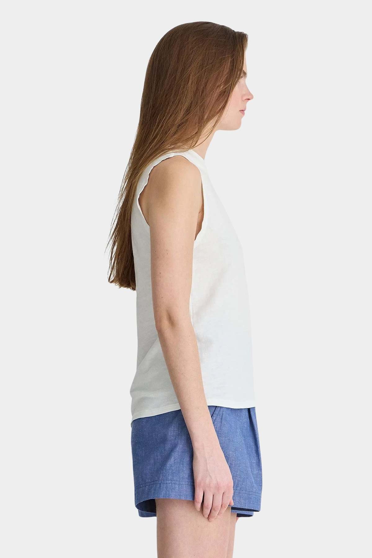 Apiece Apart Forte Tee - Cream - Image 3 of 4