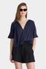 Apiece Apart Lo Campo Shirt - Navy - Thumbnail 2