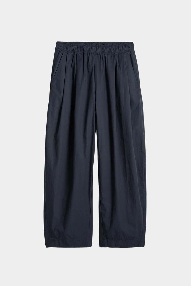 Apiece Apart Spa Pleat Pant - Navy