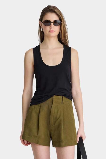 Yusho Kobayashi Knit Bra Top - Black | Garmentory