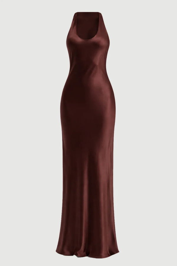 Staud Juanita Dress Dress - Brown