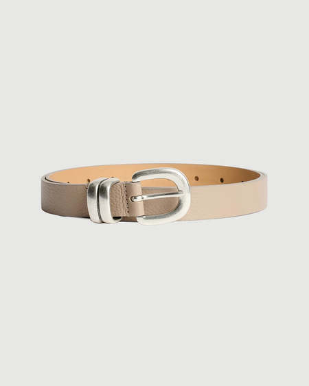 FRAME Denim Circle Belt - Tan Suede | Garmentory display picture 3