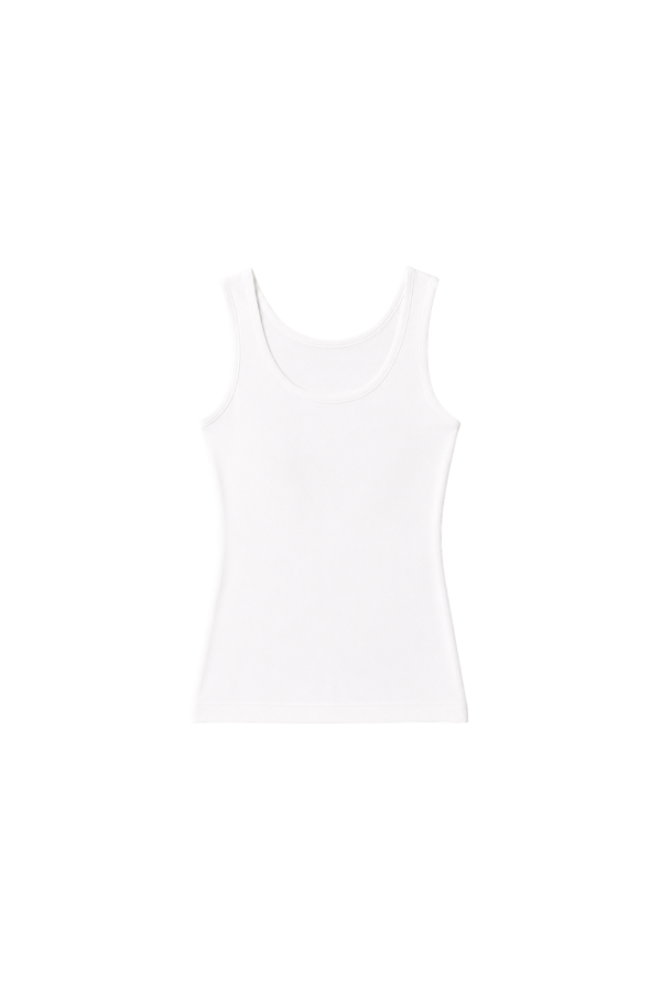 A’NUE MIAMI The Classic Tank - White