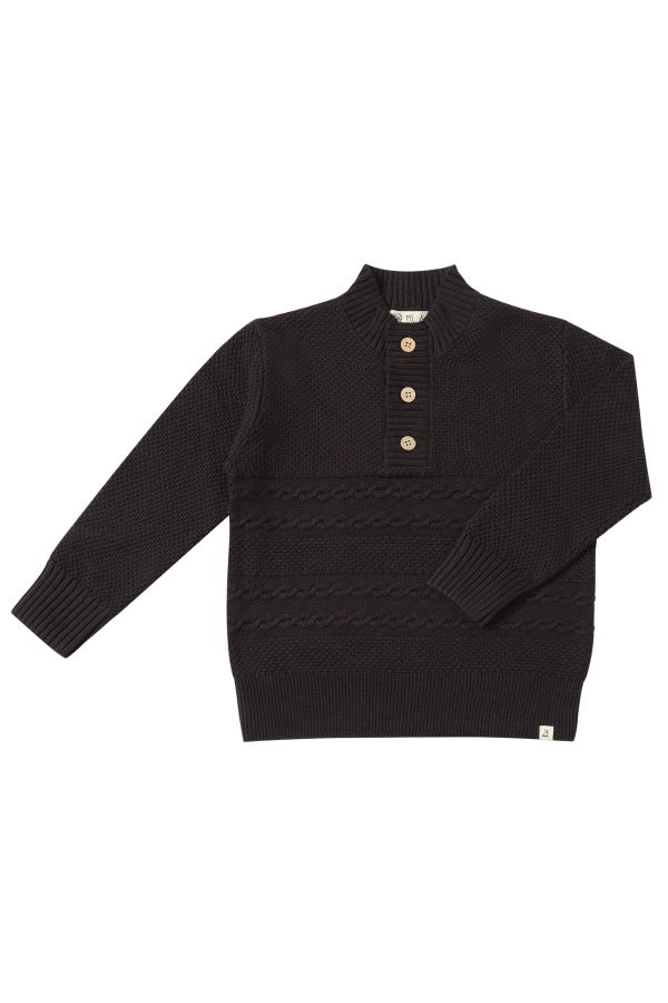 KIDS Me & Henry Cable Sweater - Navy