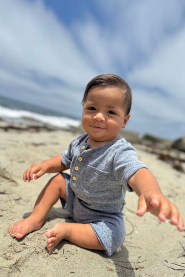 KIDS Me and Henry Camborne Henley Romper
