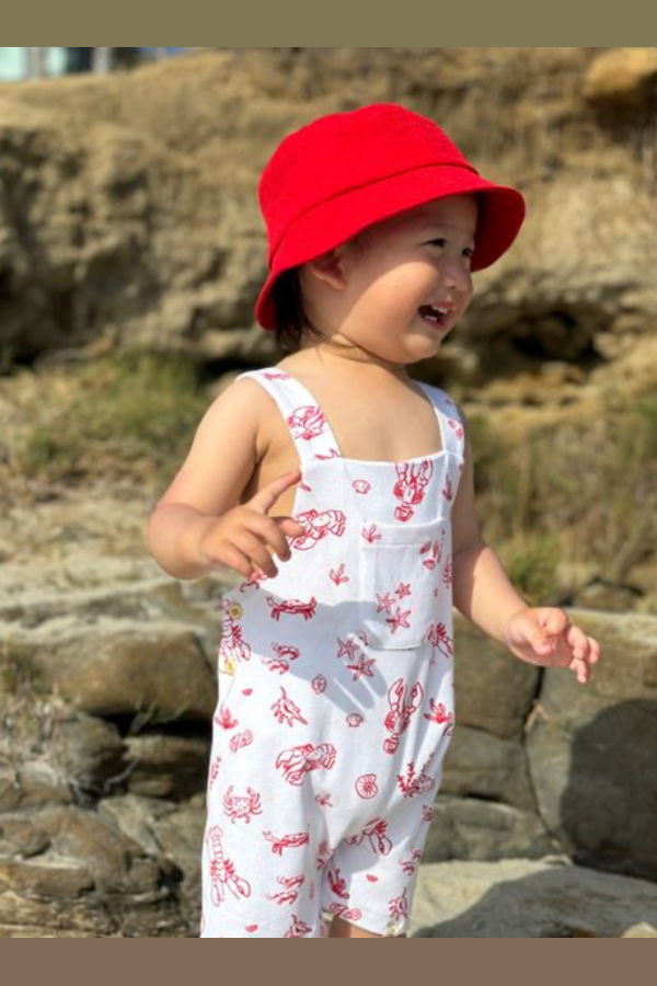 KIDS Me & Henry Dandy Sealife Jersey Overalls